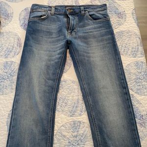 Light Wash Nudie Skinny Jeans